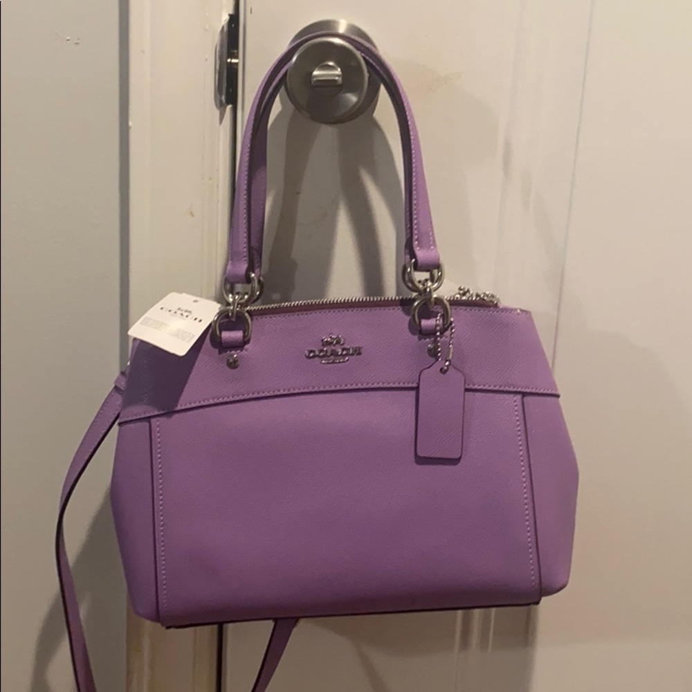 NWT Coach Leather Handbag/Crossbody